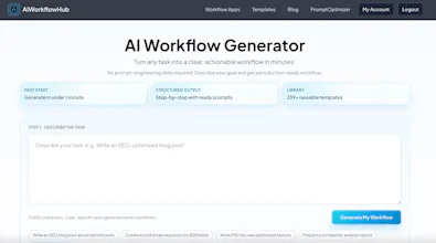 AI Workflow Genarator gallery image