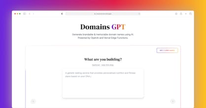 DomainsGPT gallery image