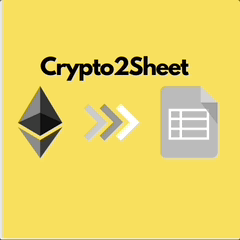 Crypto2sheet
