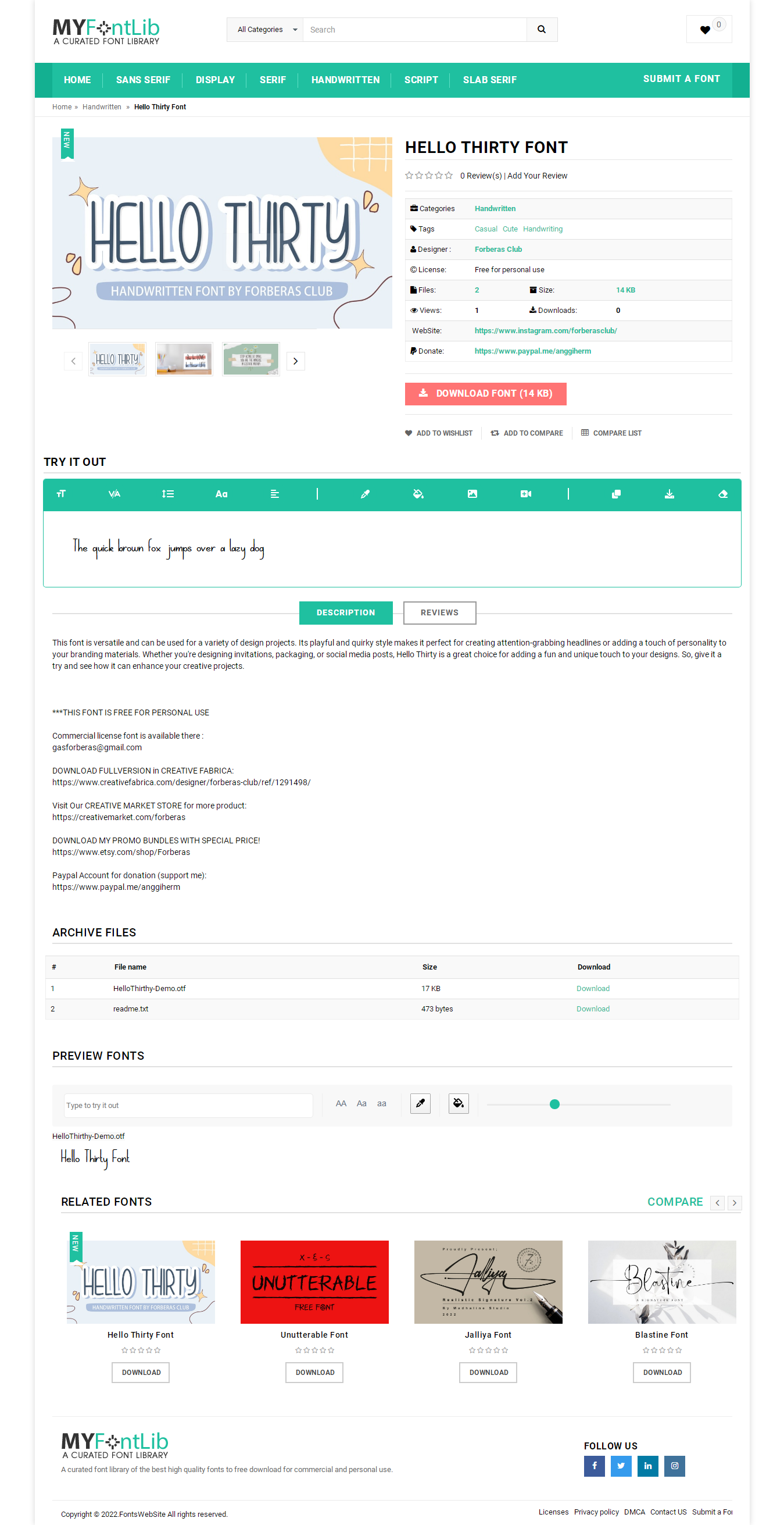 MyFontLib media 2