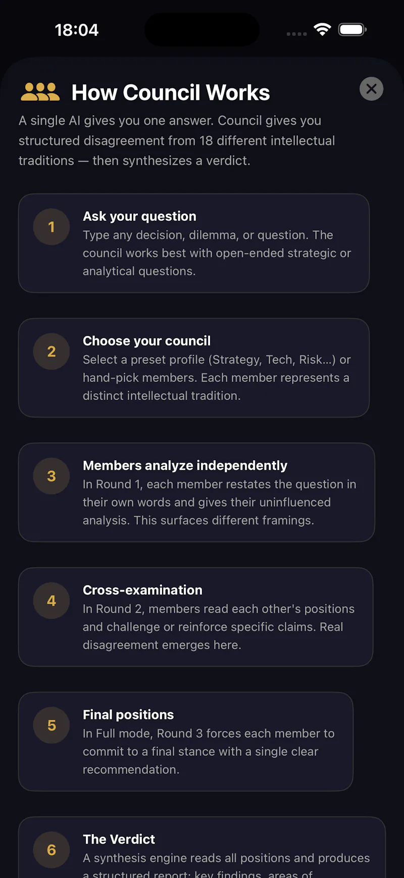 Council AI screenshot 2