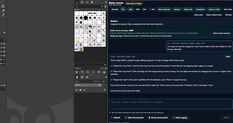 Data Levee screenshot 2