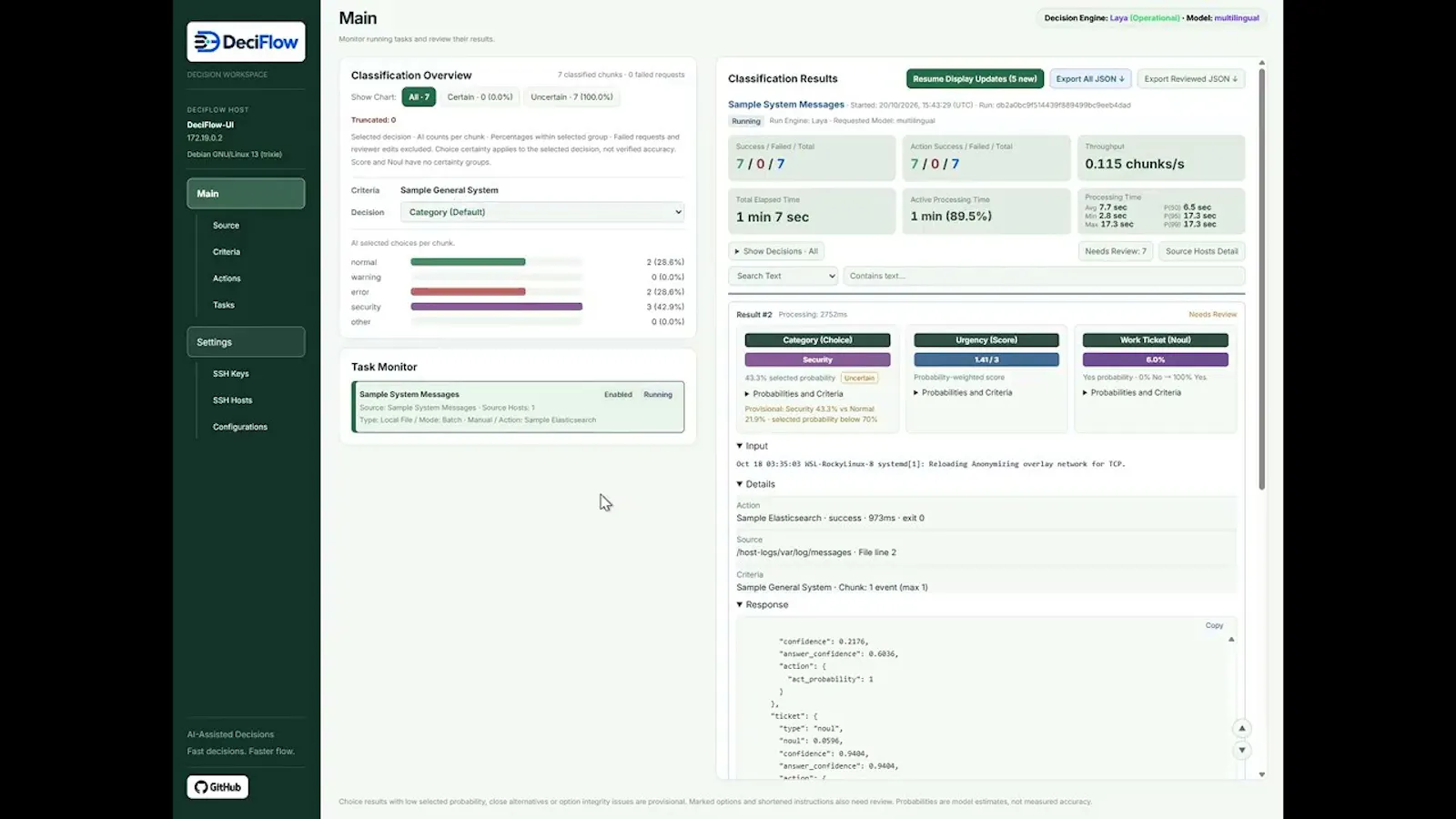 DeciFlow screenshot 1 (video preview)