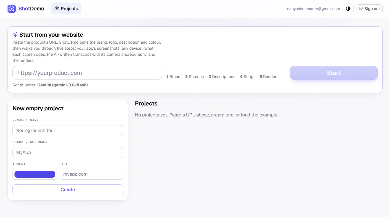 ShotDemo gallery image