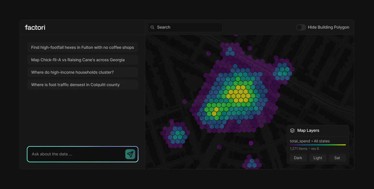 Factori - Data Explorer gallery image
