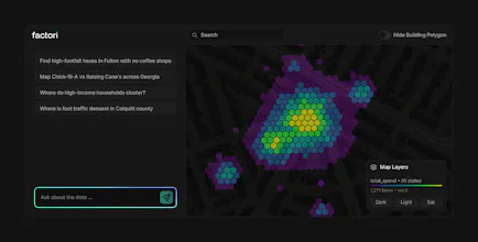 Factori - Data Explorer gallery image