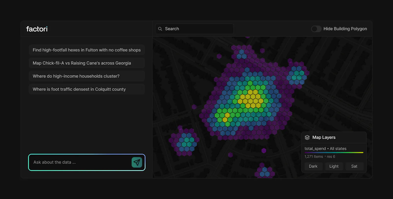 Factori - Data Explorer screenshot 1