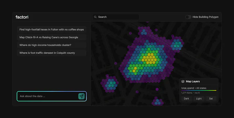 Factori - Data Explorer screenshot 1