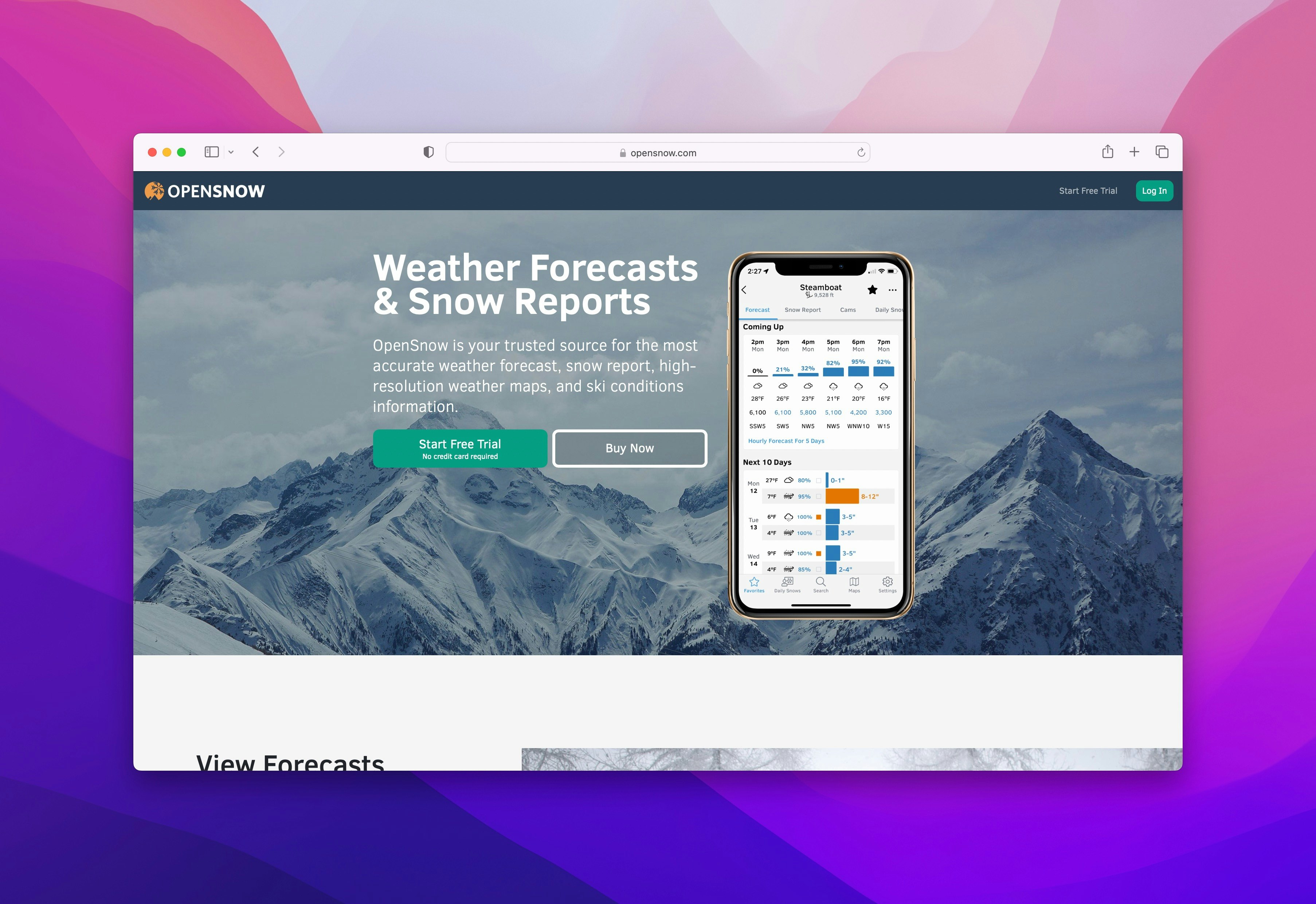 OpenSnow gallery image