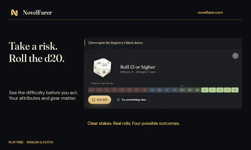 NovelFarer | text RPG screenshot 7