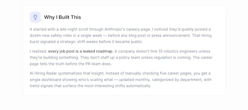 AI Hiring Radar gallery image
