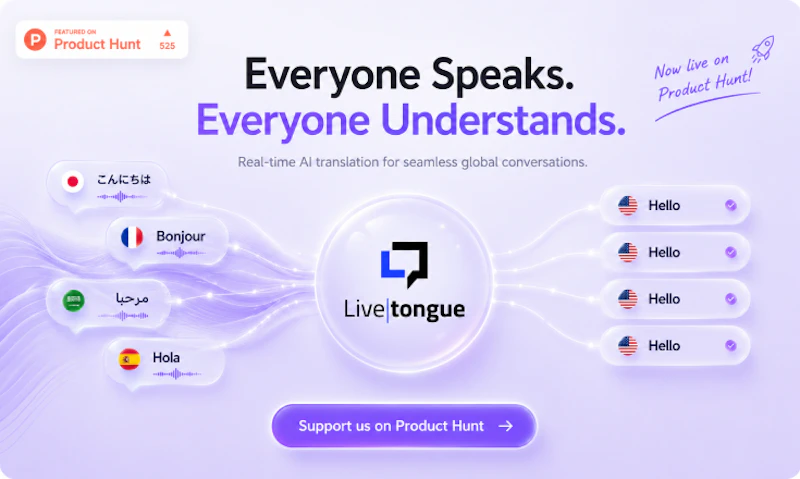LiveTongue screenshot 2