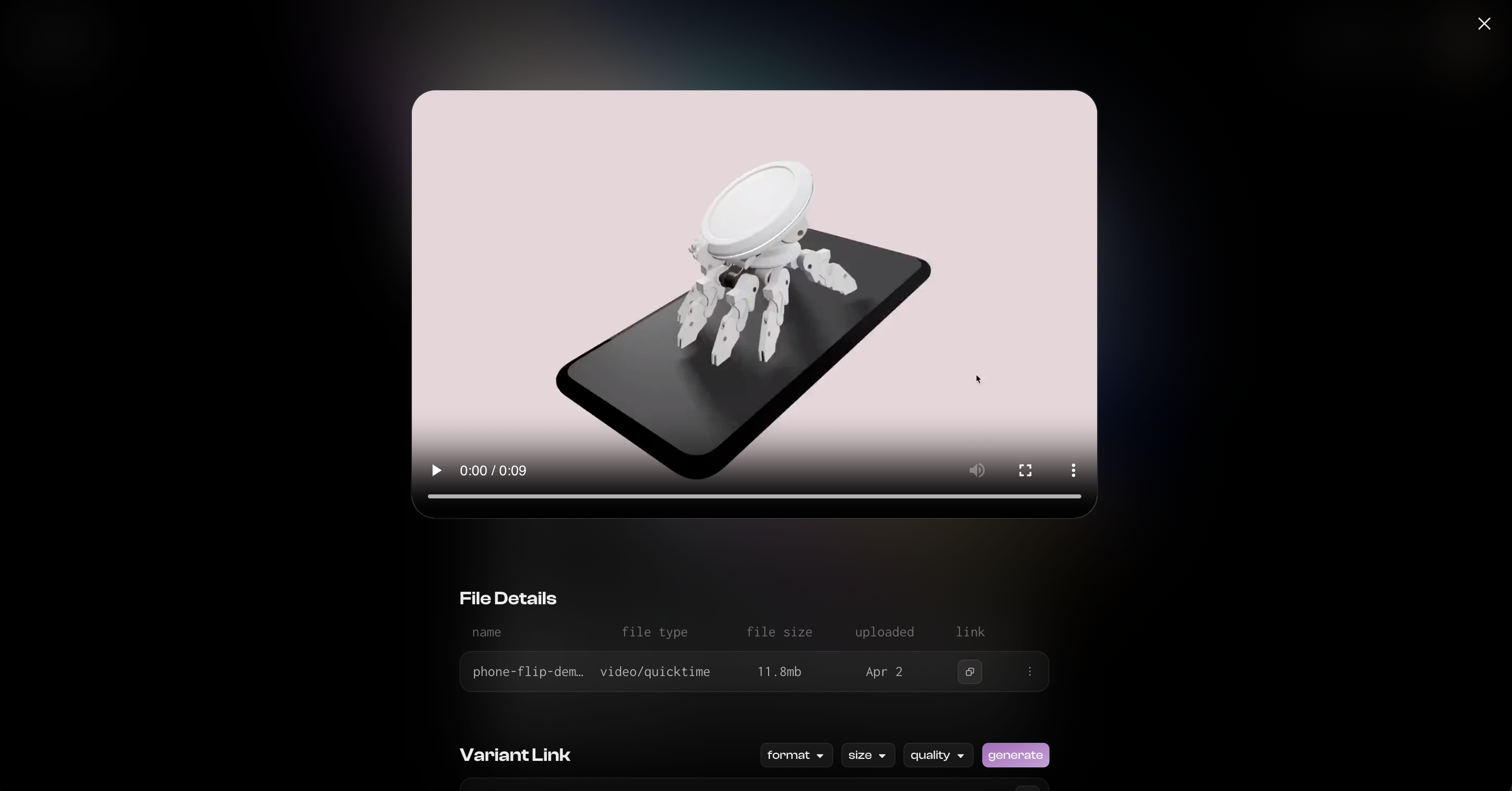 Media Binsta - Hosting media yang mudah dan mudah dioptimumkan untuk pemaju 7