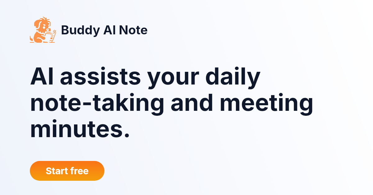 Buddy AI Note gallery image