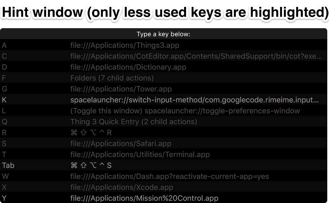SpaceLauncher for Mac gallery image
