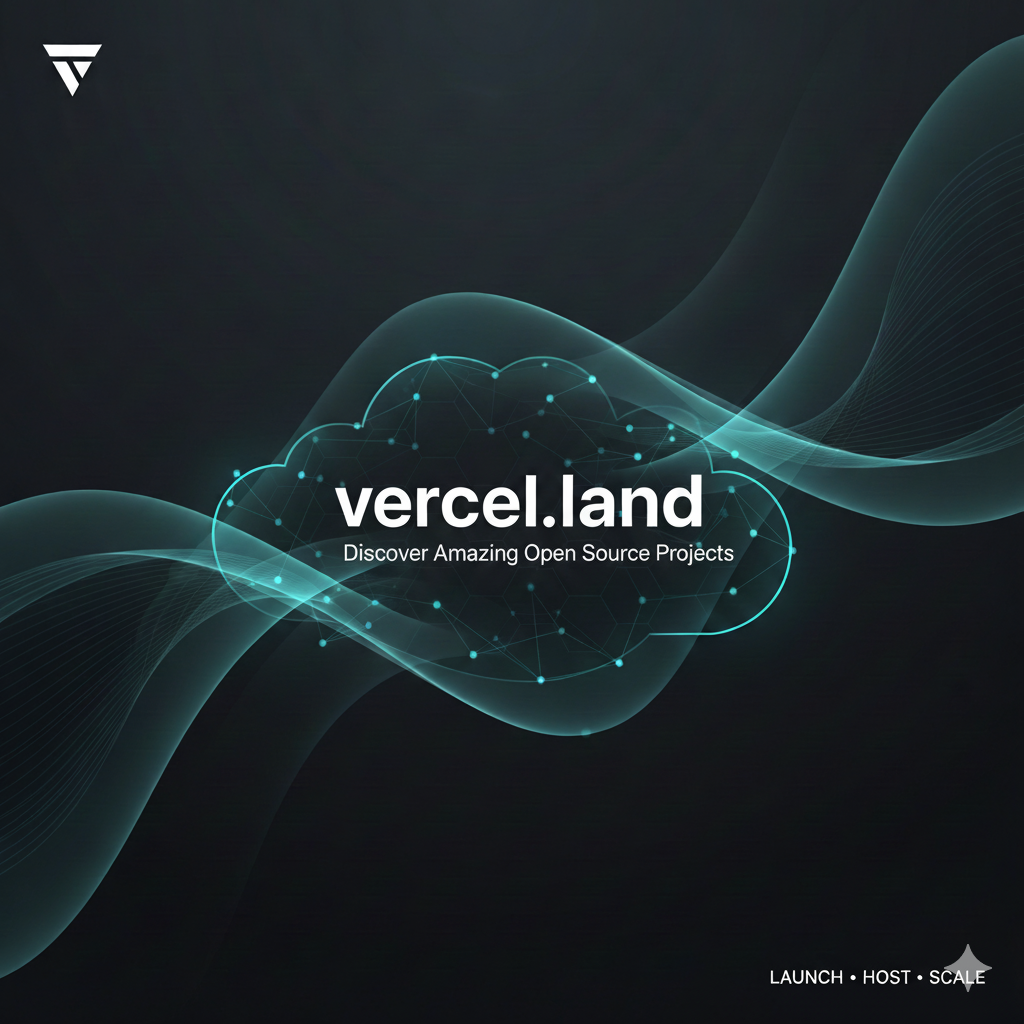 Vercel Land - Product Hunt launch logo