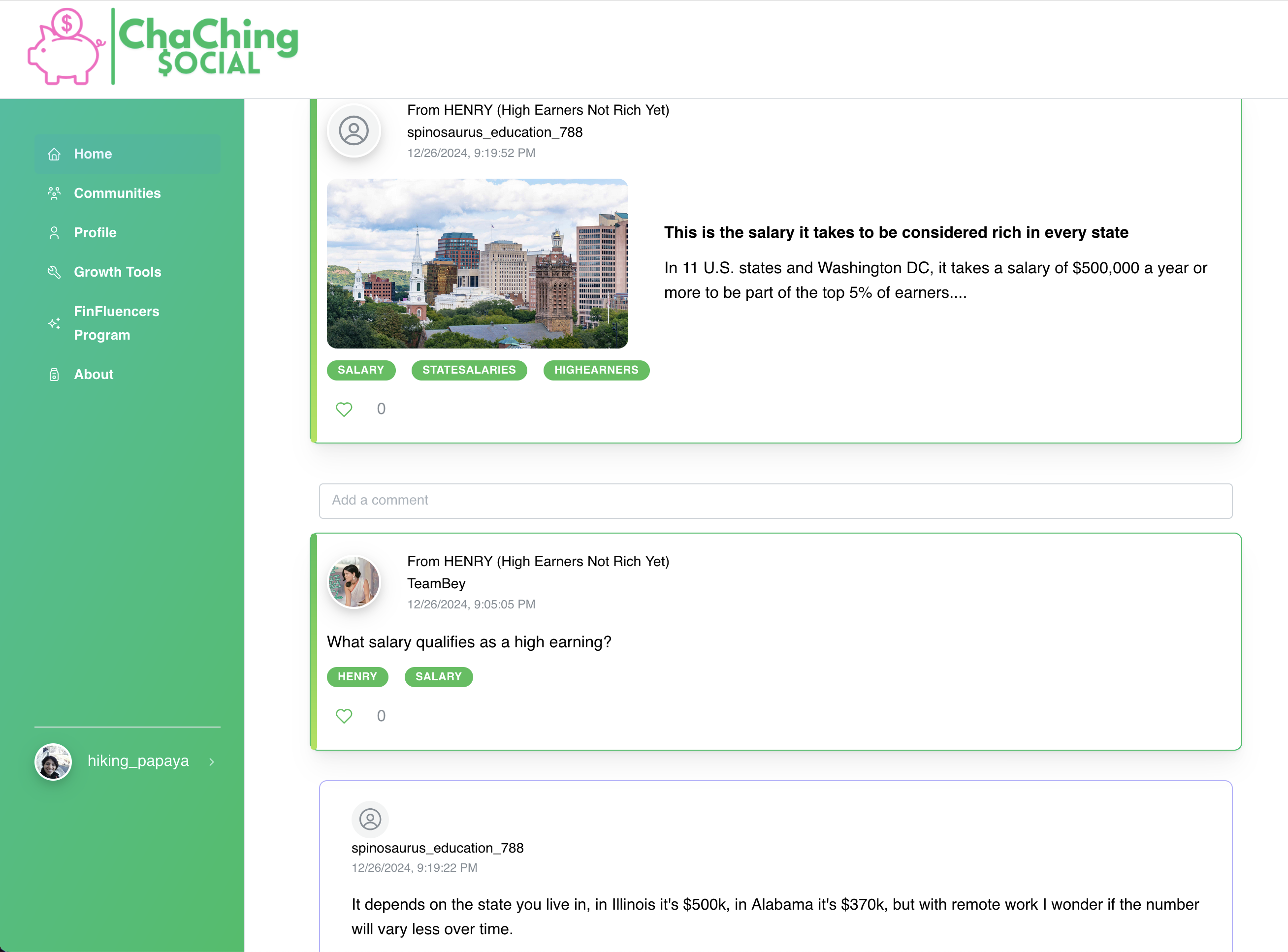 ChaChing Social gallery image