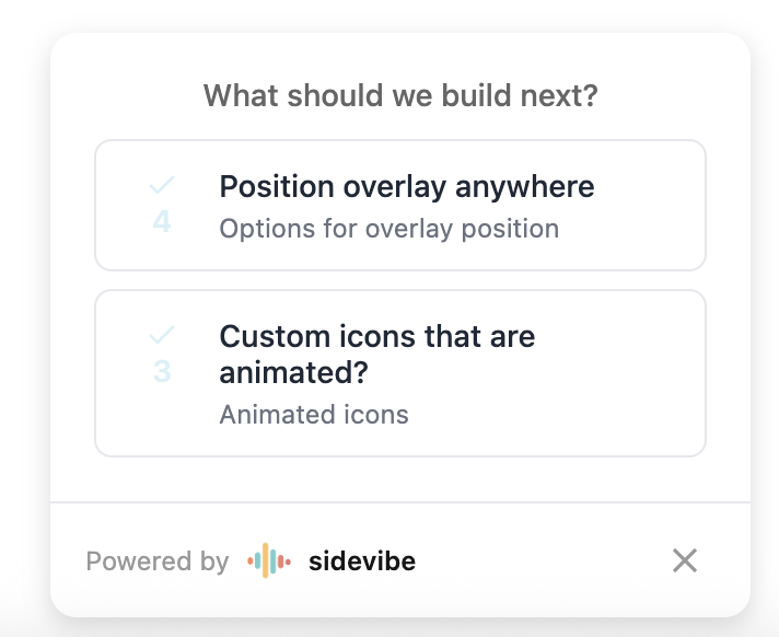sidevibe gallery image