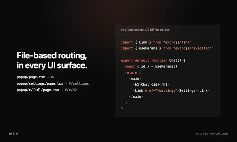 Extro screenshot 3