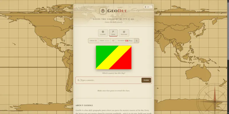 GeoDle screenshot 3