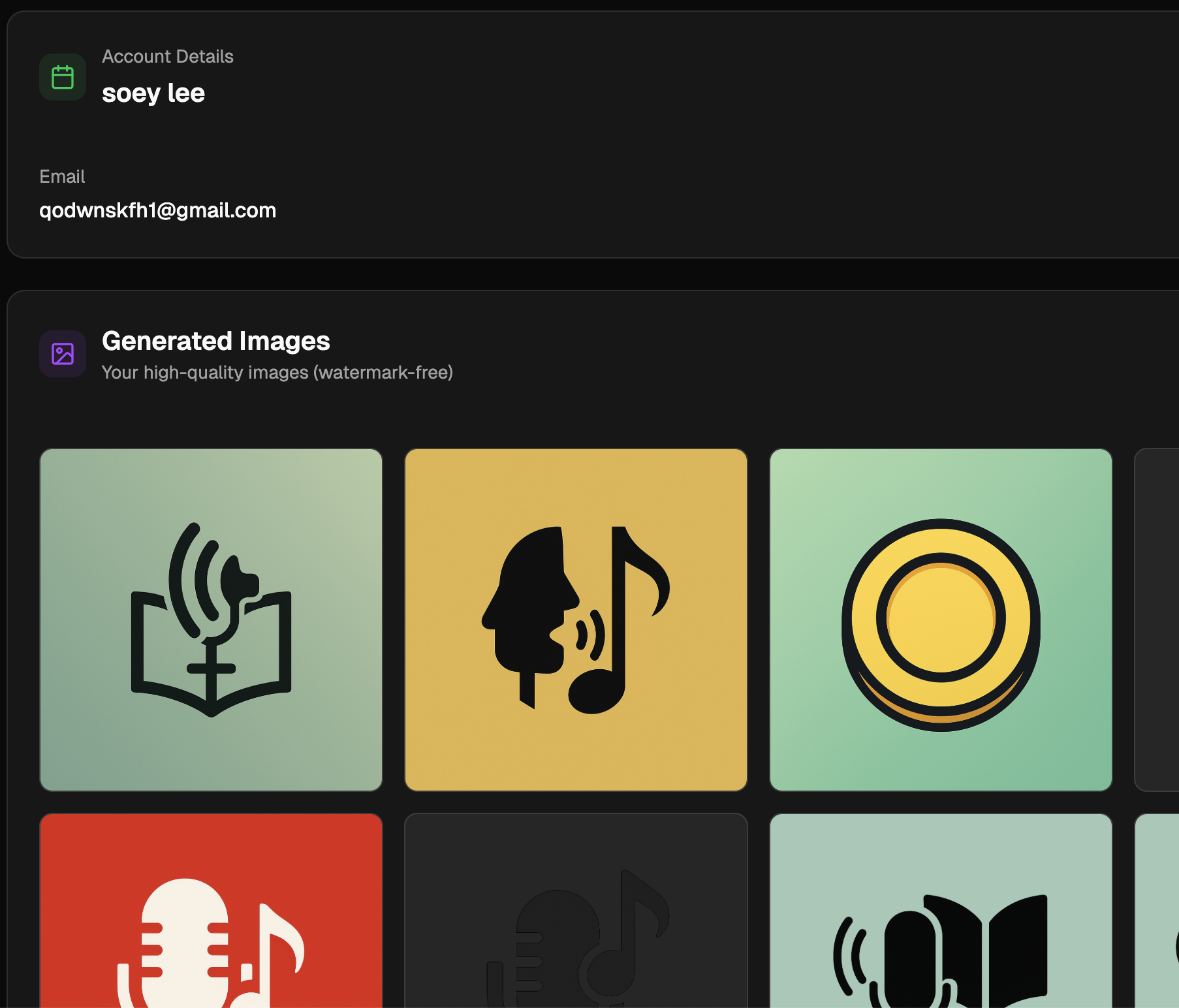 App symbol gallery image