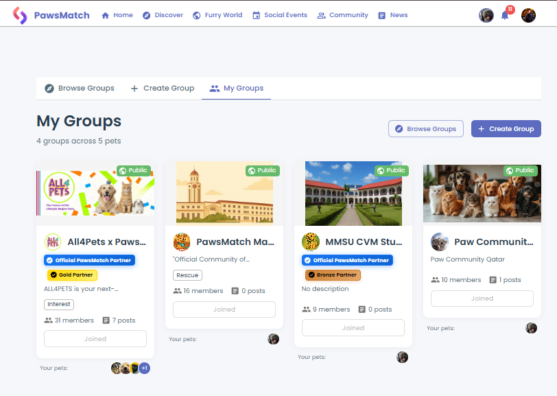 PawsMatch - Screenshot 5 showing product features and functionality