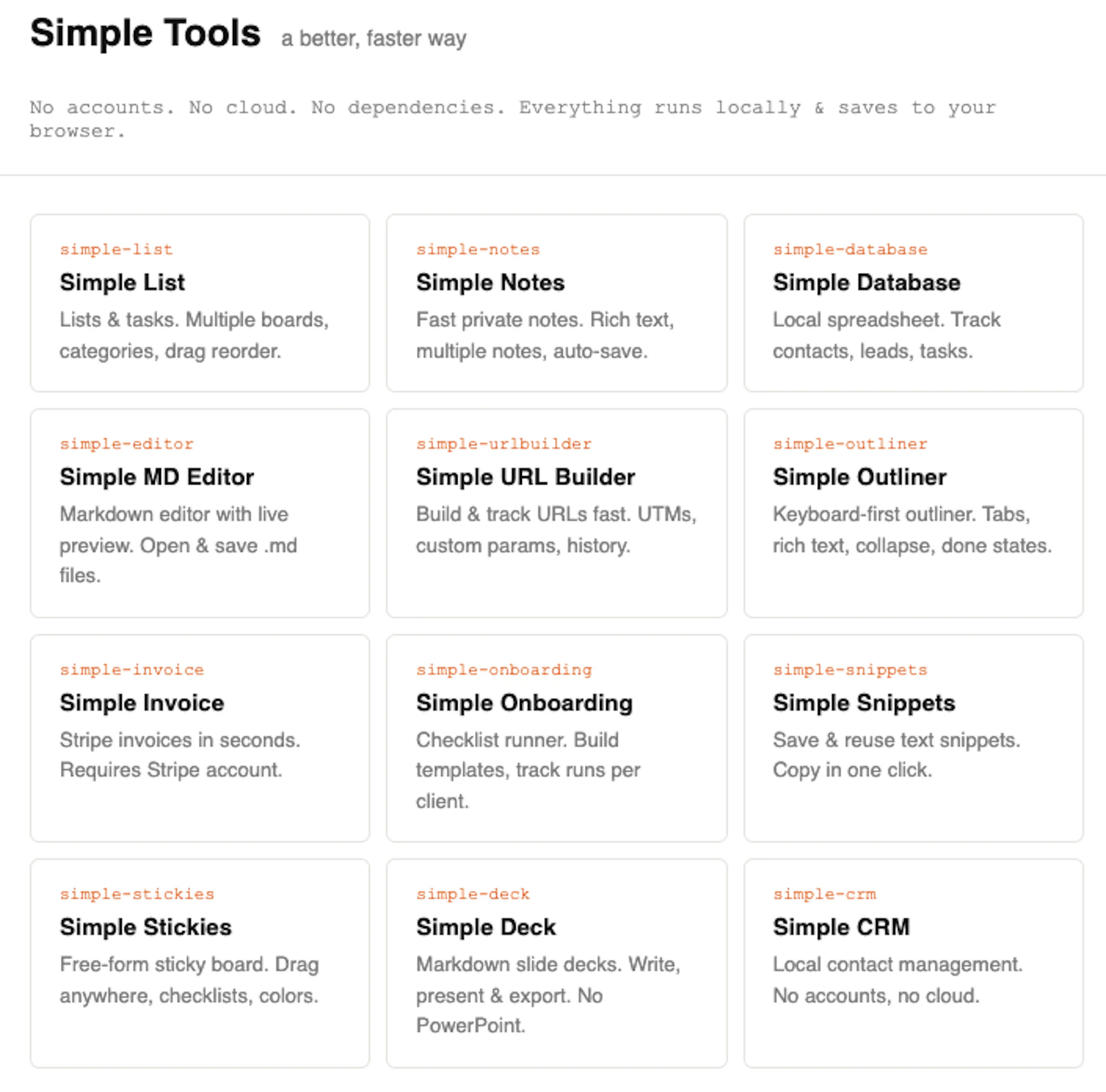 Simple Tools Suite screenshot 2