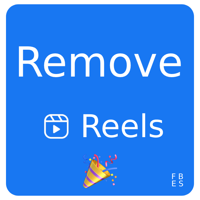 Remove Reels for Facebook