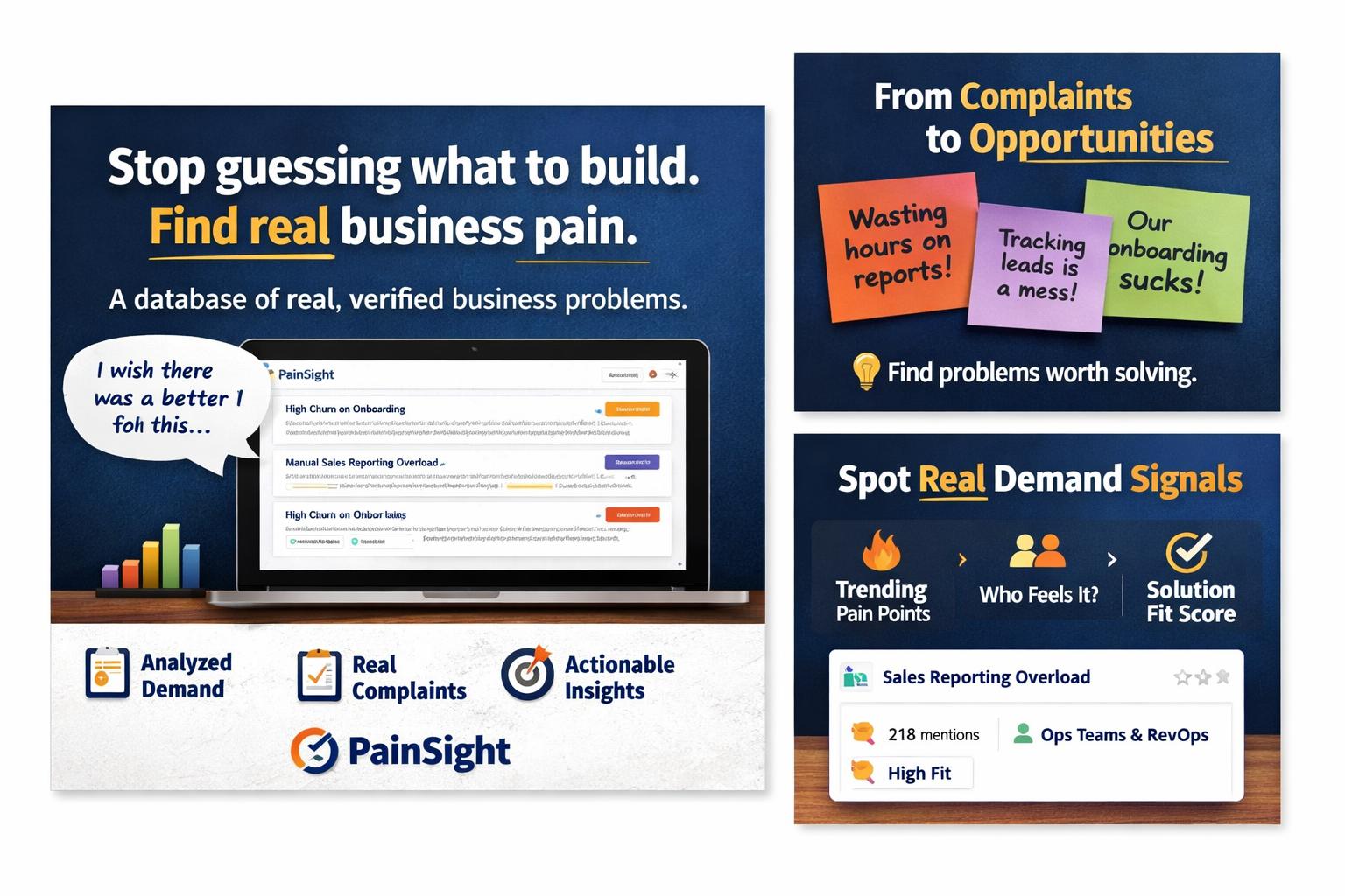 PainSight — From pains to insights gallery image