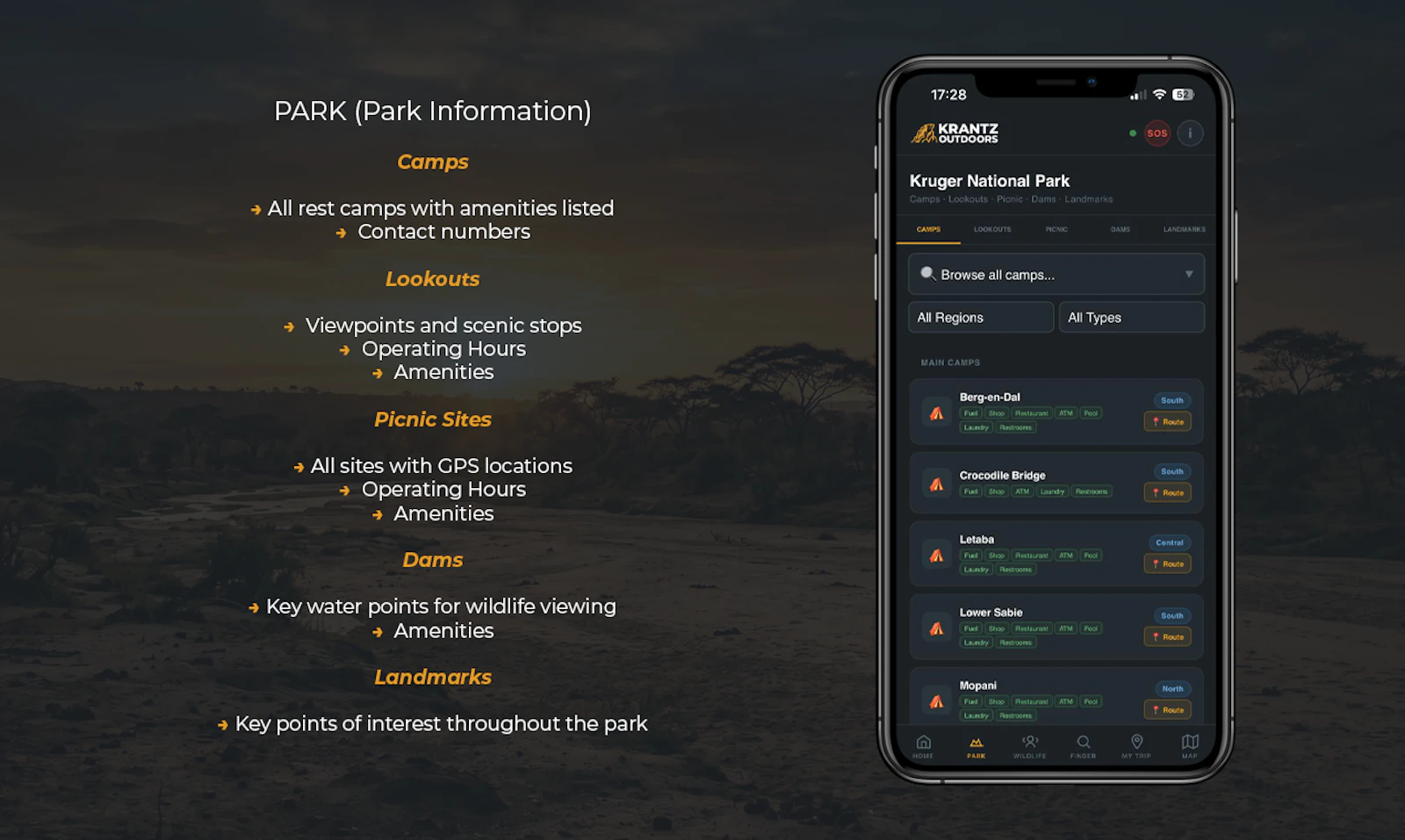Kruger Field Guide by Krantz Outdoors screenshot 3