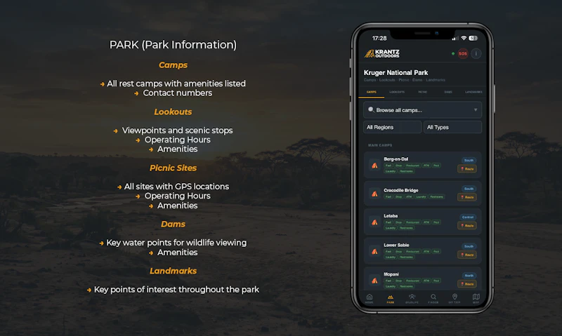Kruger Field Guide by Krantz Outdoors screenshot 3