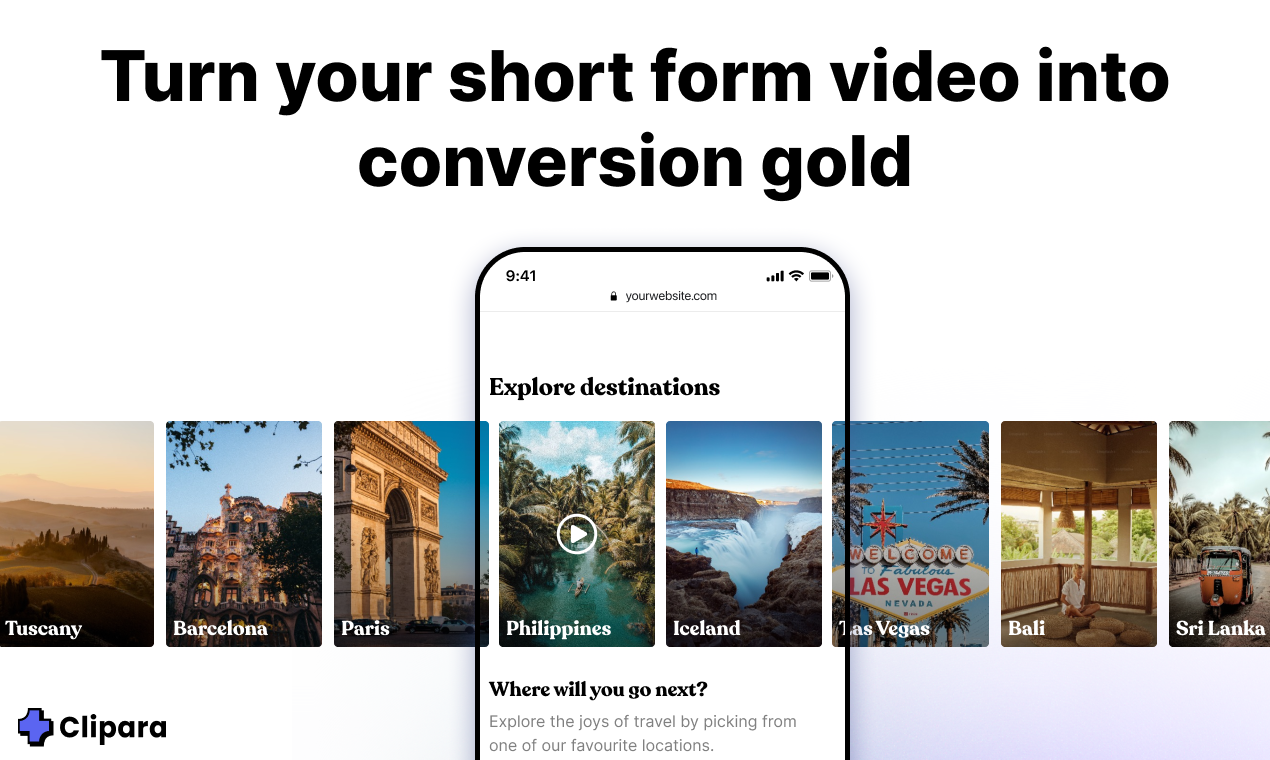 Media Clipara - Tingkatkan laman web anda dengan video pendek bentuk 2