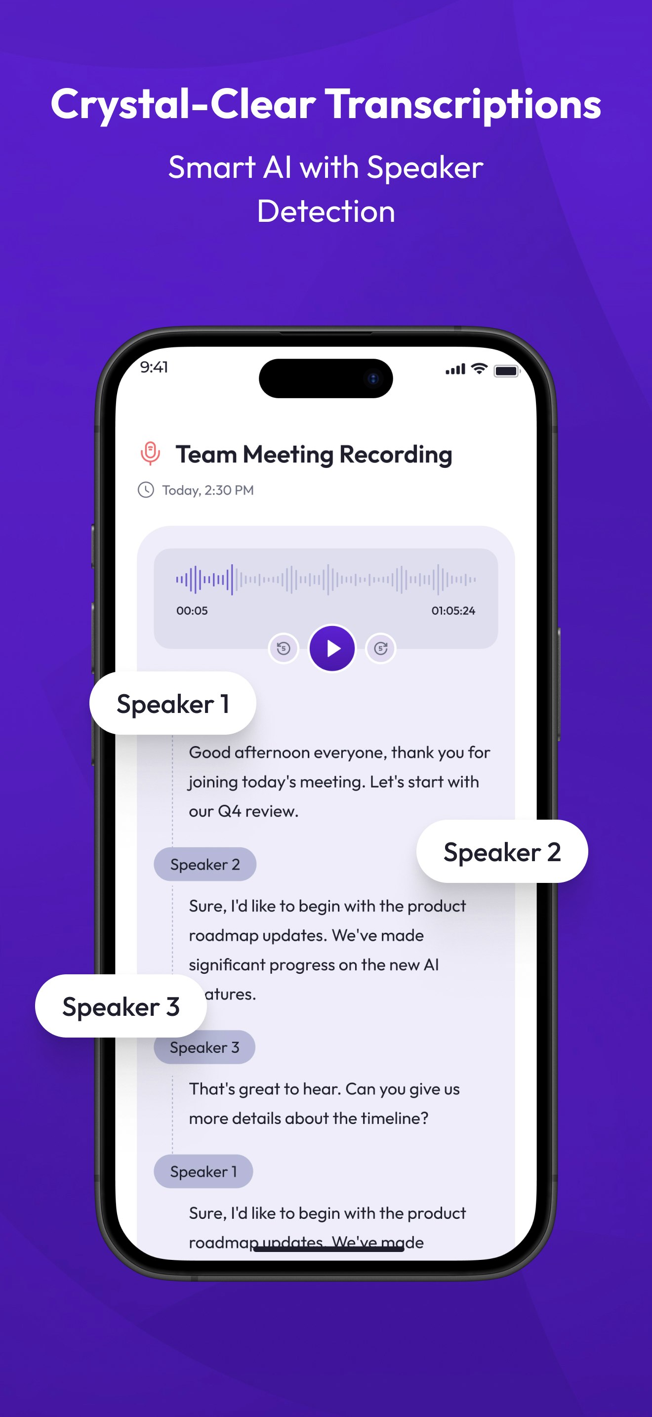 NotterAI - AI Note Taker - Screenshot 4 preview