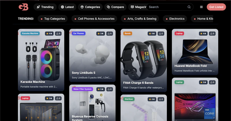 Gadgetbin screenshot 1