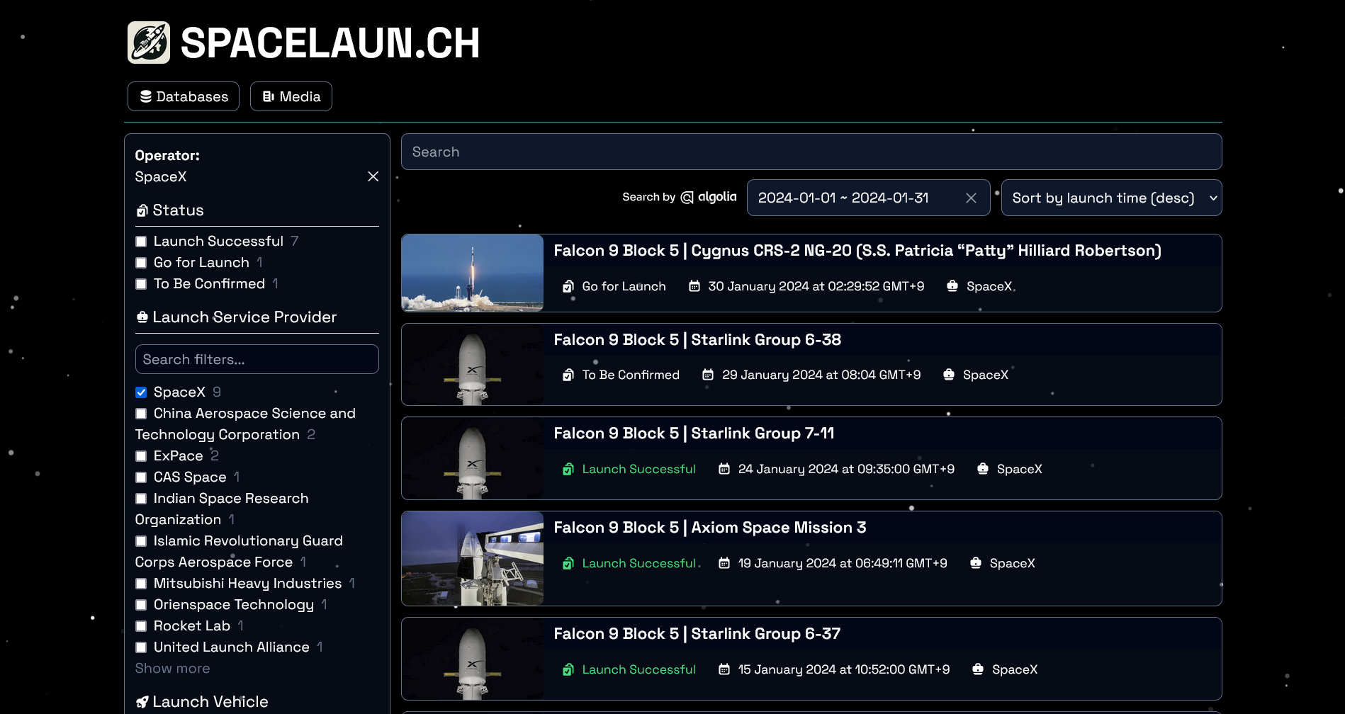 SPACELAUN.CH - Roketiniz uzaya medya 3