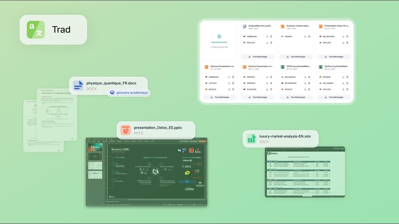 Delos Trad - Agentic AI Translator gallery image
