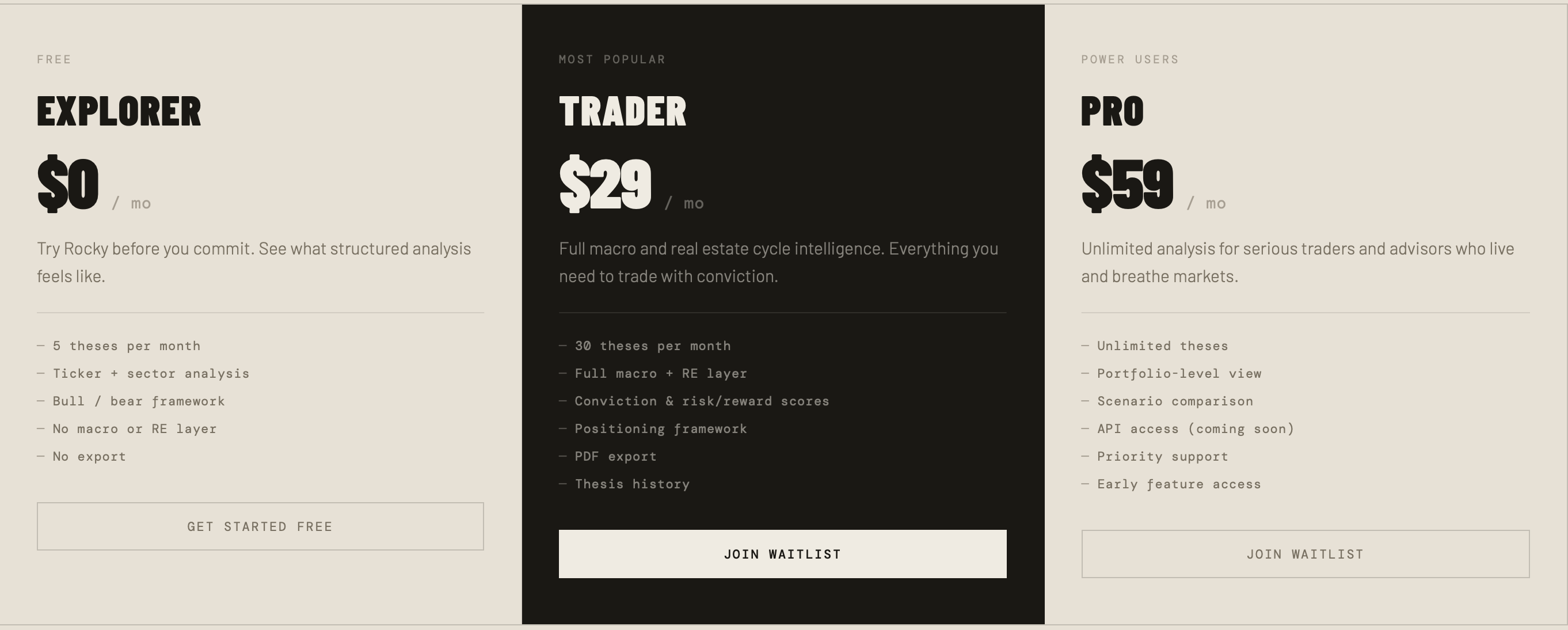Rocky — Know Your Trade gallery image