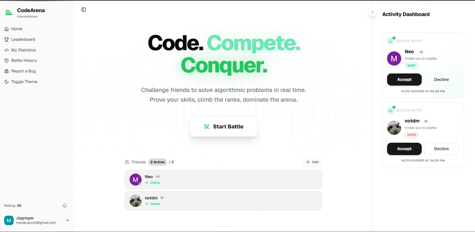 CodeArena gallery image
