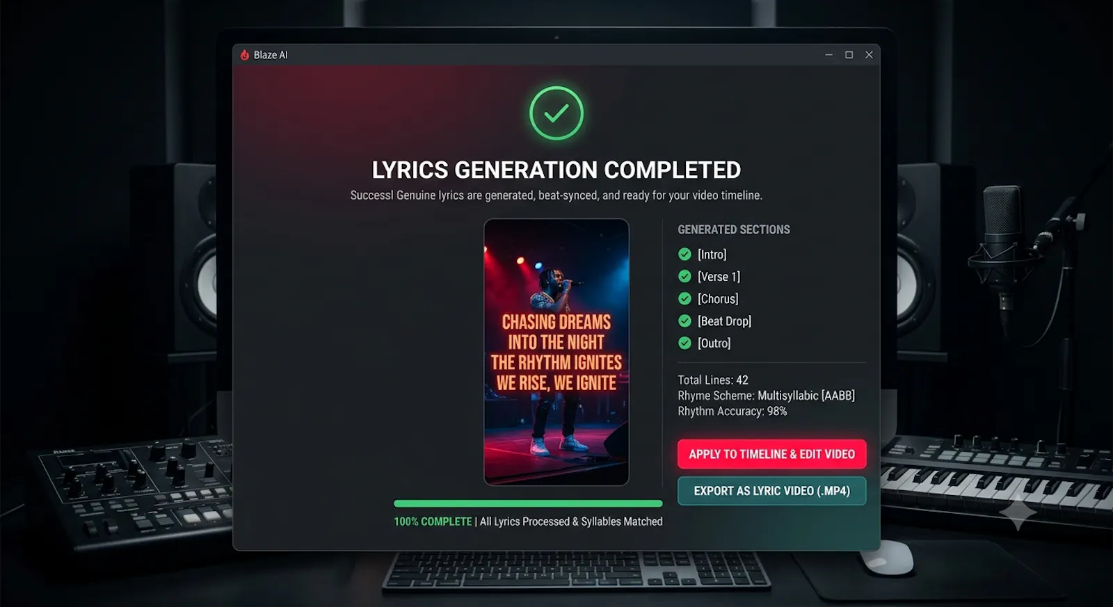 Blaze AI screenshot 2