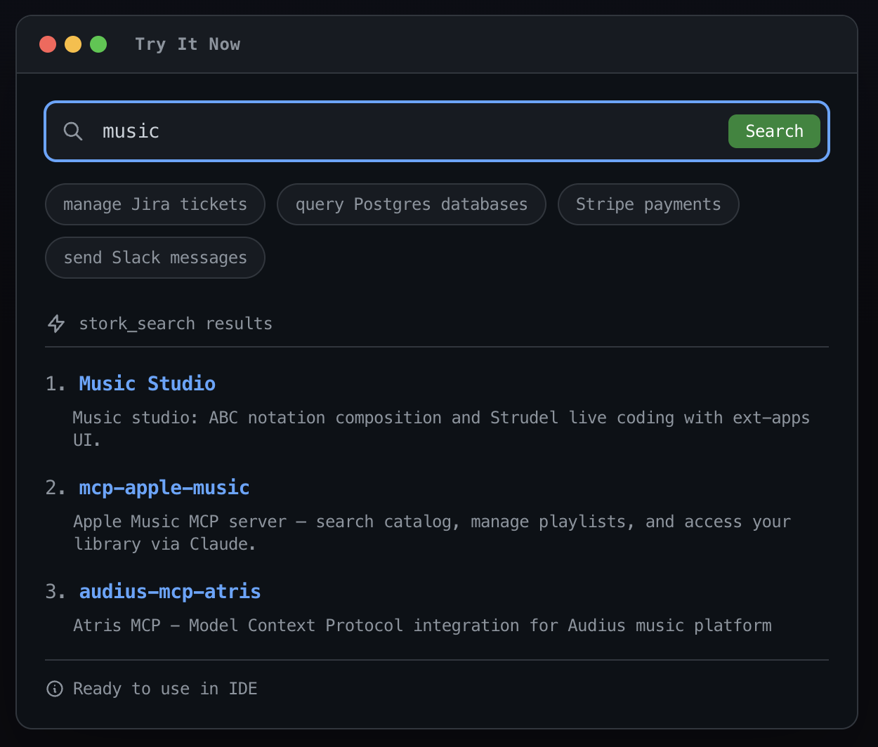 The MCP Server for MCP Servers by Stork gallery image