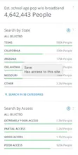 Broadband Availability Map gallery image