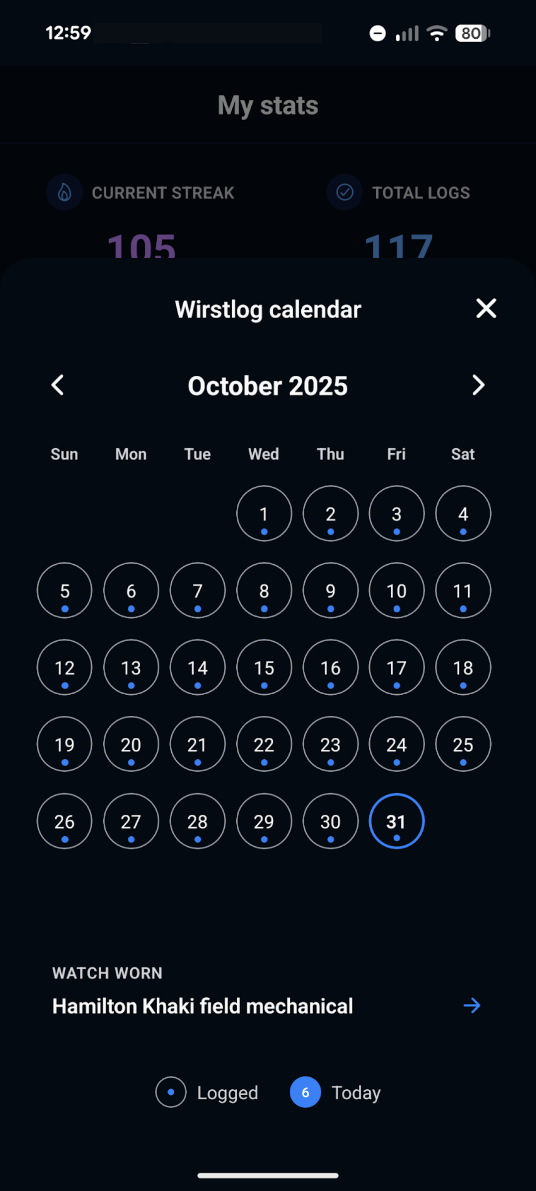WristLog gallery image