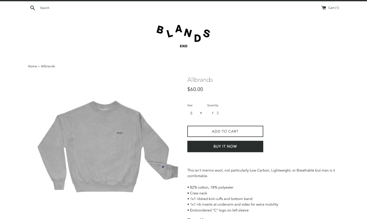 Blands End gallery image