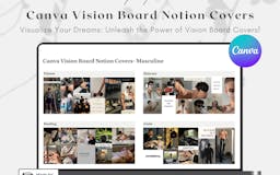 Canva Vision Board Notion Covers media 2