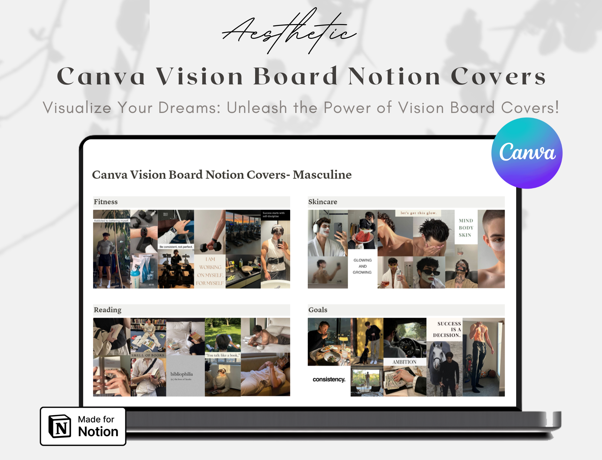Media Cova Vision Board Vice Cover - Memperkasakan Impian Anda: Papan Visi Meliputi Dilancarkan 2
