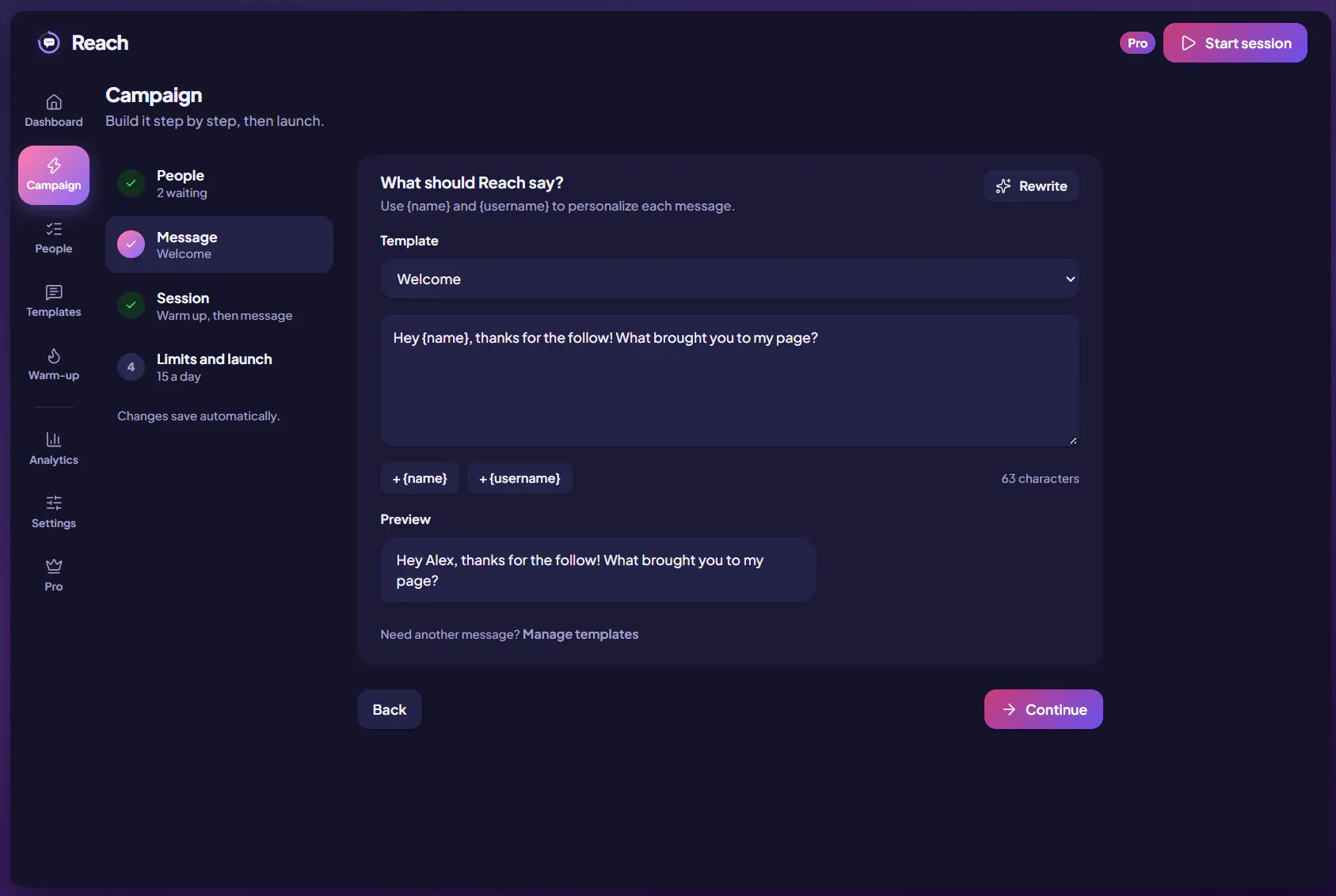 Reach – DM Assistant gallery image