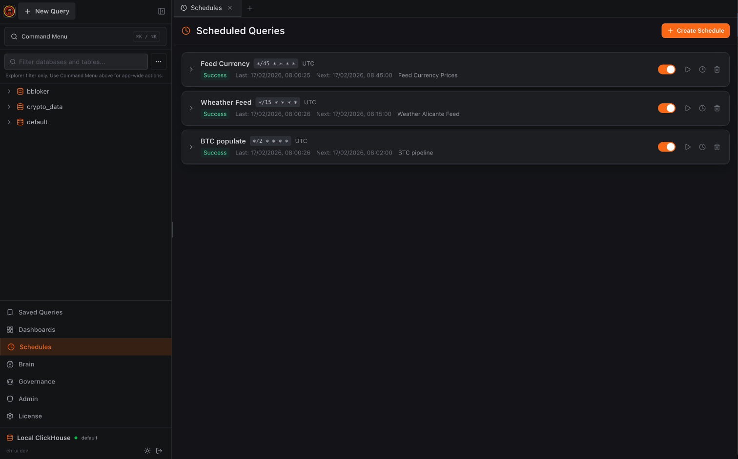 CH-UI - Data is better when we see it! - Main product screenshot demonstrating key features and user interface