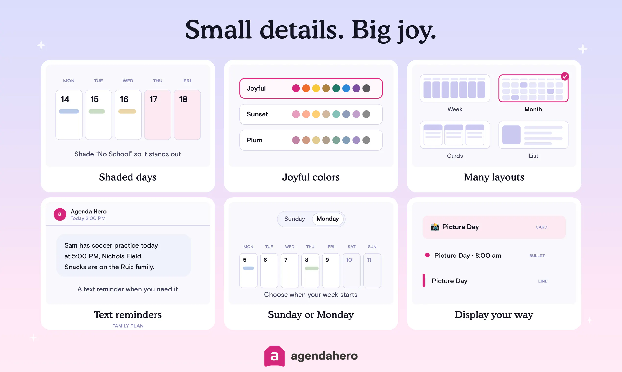 Dates by Agenda Hero gallery image
