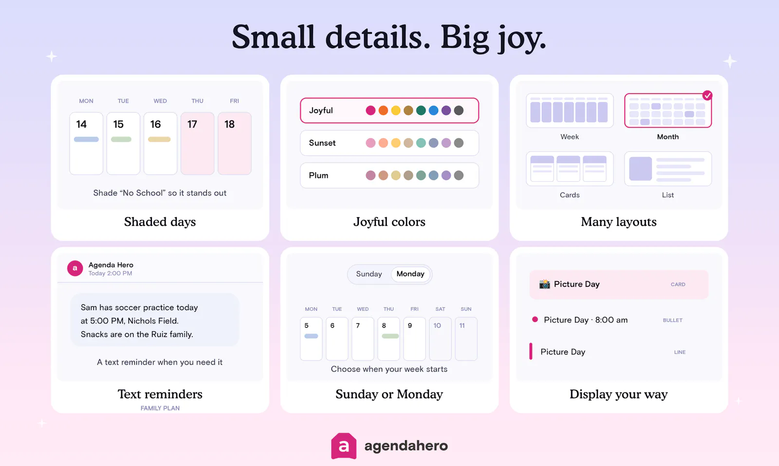 Dates by Agenda Hero screenshot 6