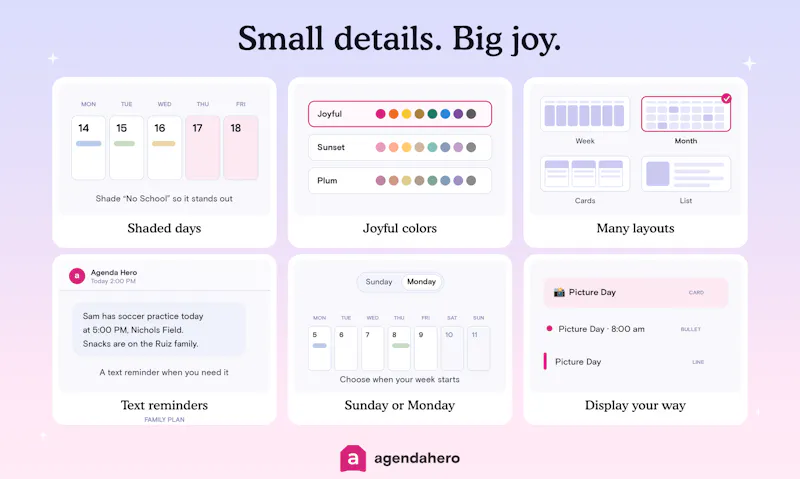 Dates by Agenda Hero screenshot 6